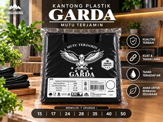 Foto Kantong Plastik Assoy Garda Putih
